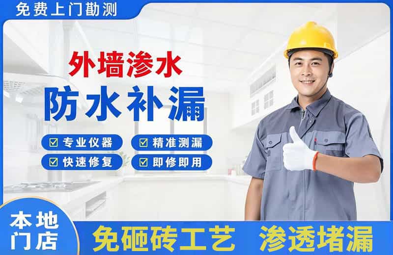 下城外墙渗水维修